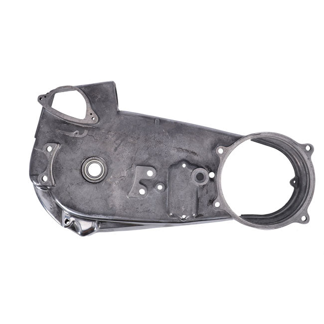 Inner primary cover. Polished — 70-84 FL; FLH. Rear chain drive models only (NU)