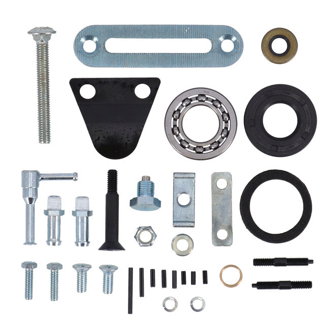 Inner primary cover. Cast — 71-84 4-speed FX; FXE (NU)