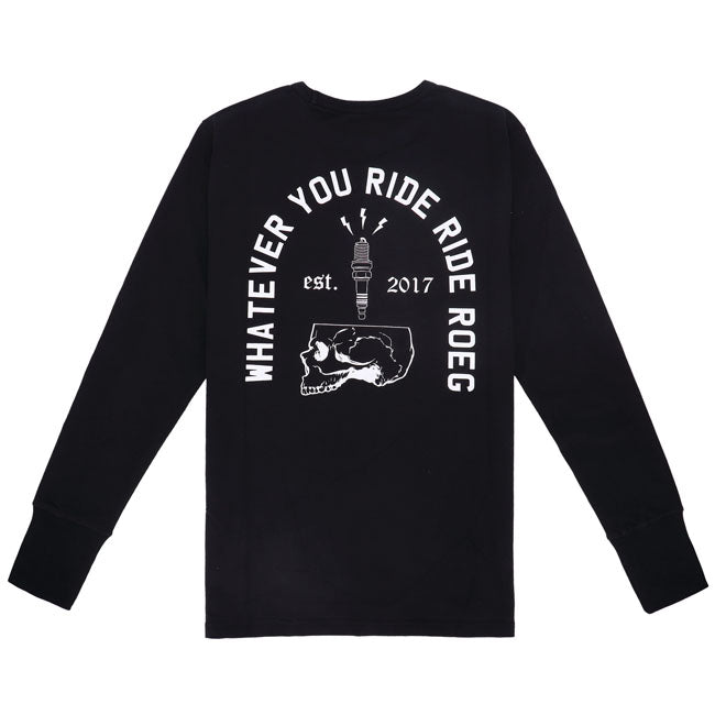 Roeg Ricky Skull jersey black