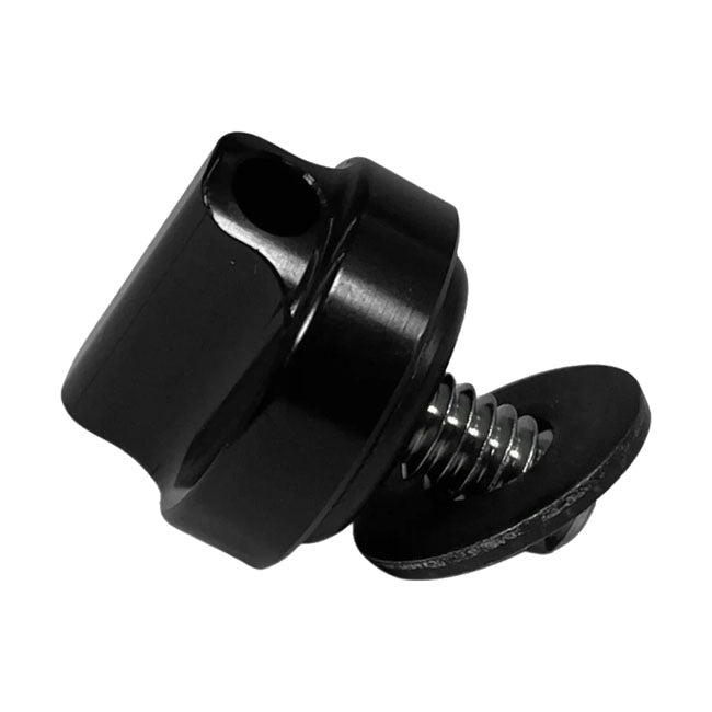 Bare Knuckle Performance, seat screw. 1/4-28. Black