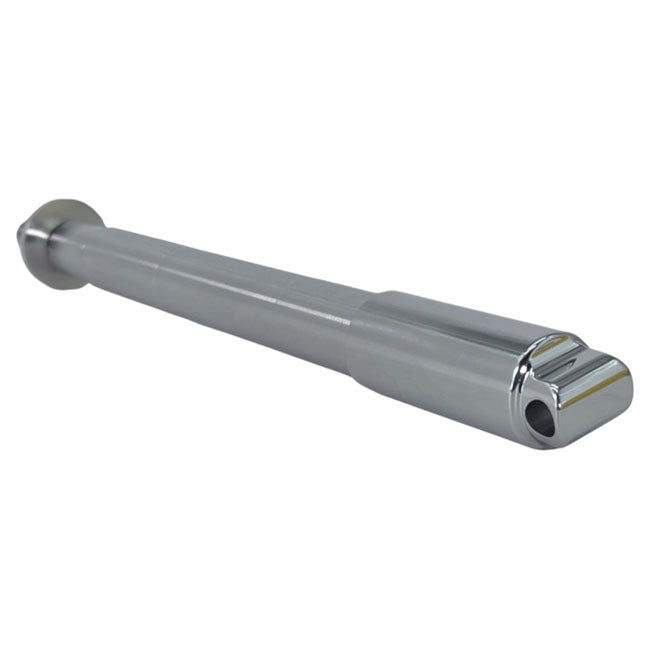 Bare Knuckle Performance, stainless axle kit. Front wheel — 00-03 Dyna; 00-07 XL Sportster. With 39mm Narrow Glide forks (NU)