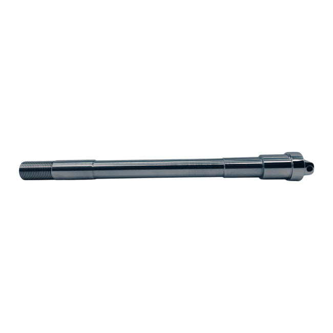 Bare Knuckle Performance, stainless axle kit. Front wheel — 18-20 (NU) FLFB Fat Boy 107; 18-24 FLFBS Fat Boy 114