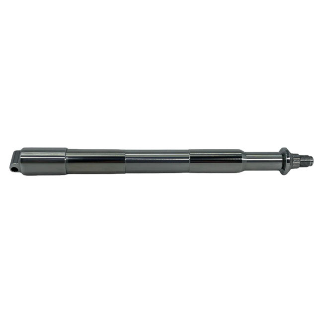 Bare Knuckle Performance, stainless axle kit. Front wheel — 08-25 FLT/Touring (excl. 23-25 CVO with inverted forks; 24-25 FLHX; FLTRX; 2025 FLHXU)