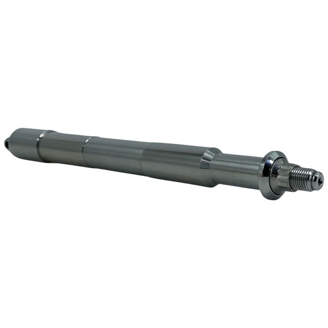 Bare Knuckle Performance, stainless axle kit. Front wheel — 08-25 FLT/Touring (excl. 23-25 CVO with inverted forks; 24-25 FLHX; FLTRX; 2025 FLHXU)