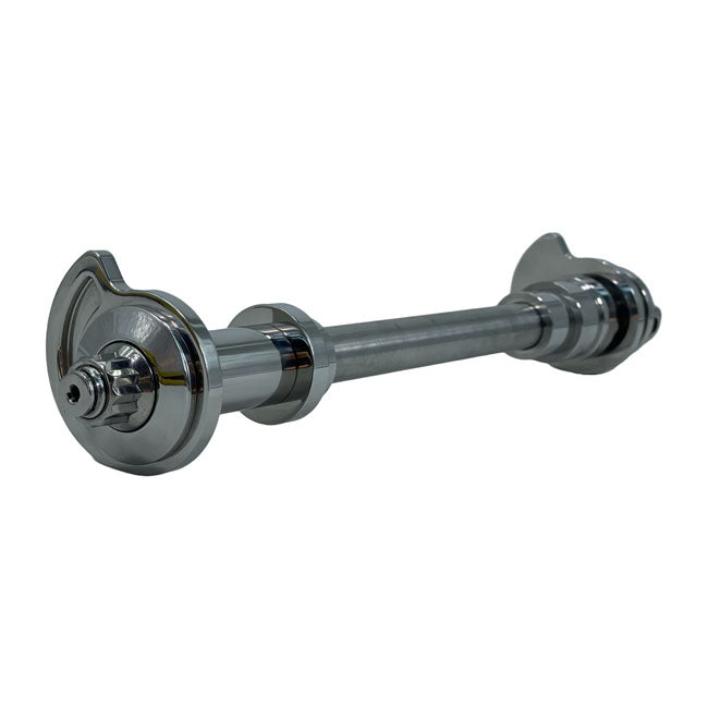 Bare Knuckle Performance, stainless axle kit. Rear wheel FXR