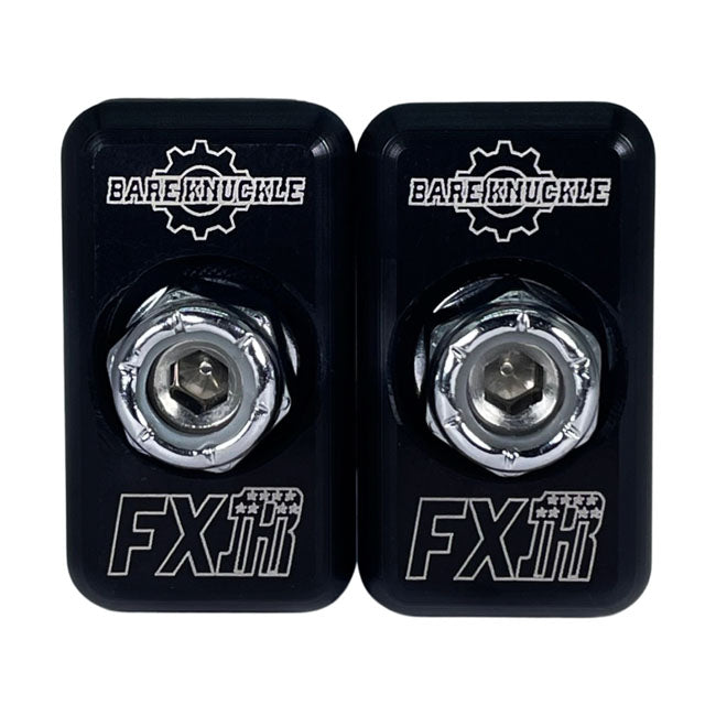 Bare Knuckle Performance, axle adjuster kit. FXR logo