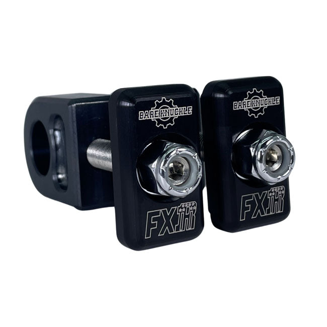 Bare Knuckle Performance, axle adjuster kit. FXR logo