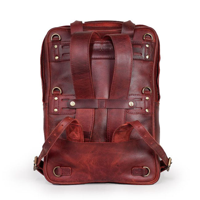 Trip Machine Eastwood backpack cherry red