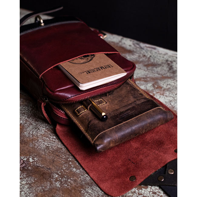 Trip Machine Thigh Bag cherry red
