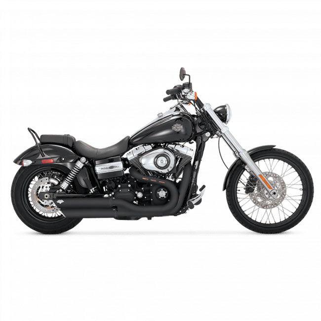 Vance & Hines, 3" Twin slash slip-on PCX mufflers. Black