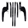 Windshield mounting bracket FLHR. Black