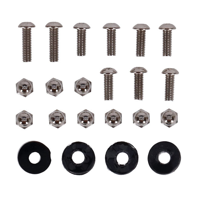 Windshield mounting bracket FLHR. Chrome