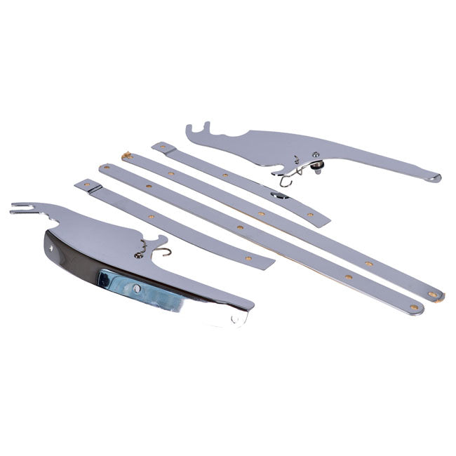 Windshield mounting bracket FLST/C. Chrome