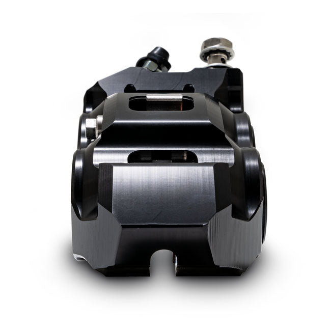 PM, Race Series 4-P Monobloc caliper. Right front. Black