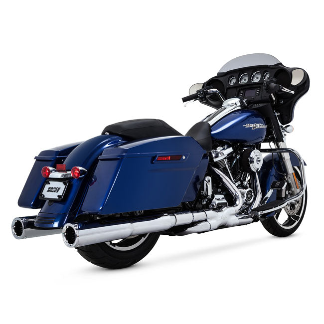 Vance & Hines, Power duals PCX crossover head pipes. Chrome