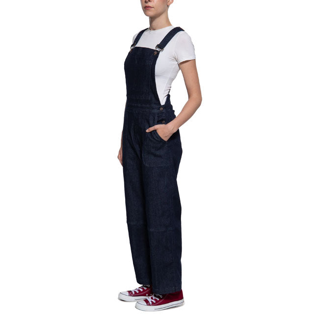 Queen Kerosin bib overall blue