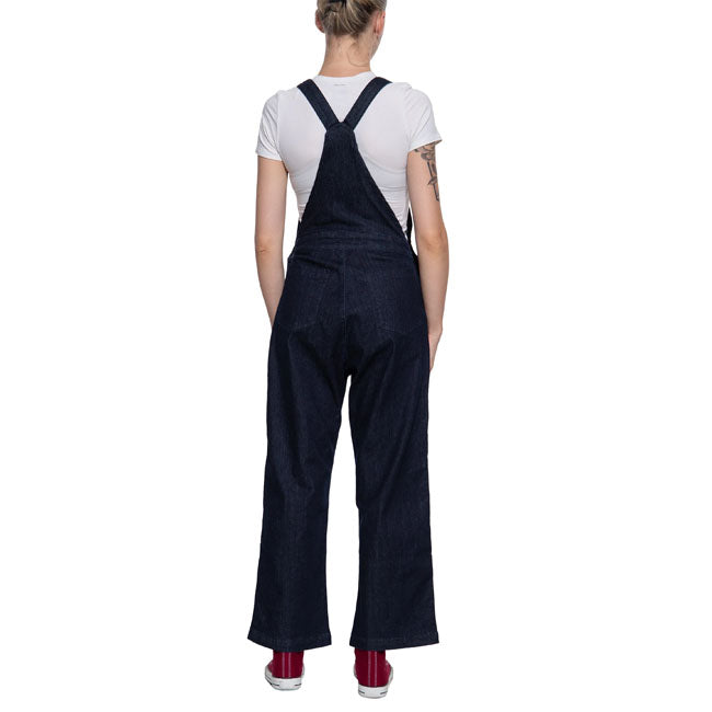 Queen Kerosin bib overall blue