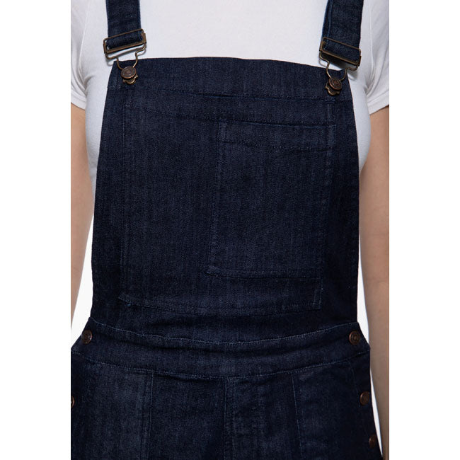 Queen Kerosin bib overall blue