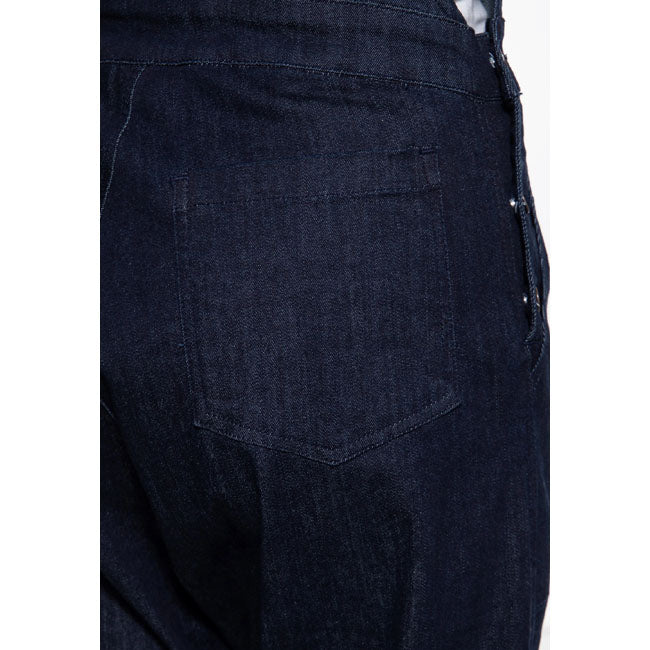 Queen Kerosin bib overall blue