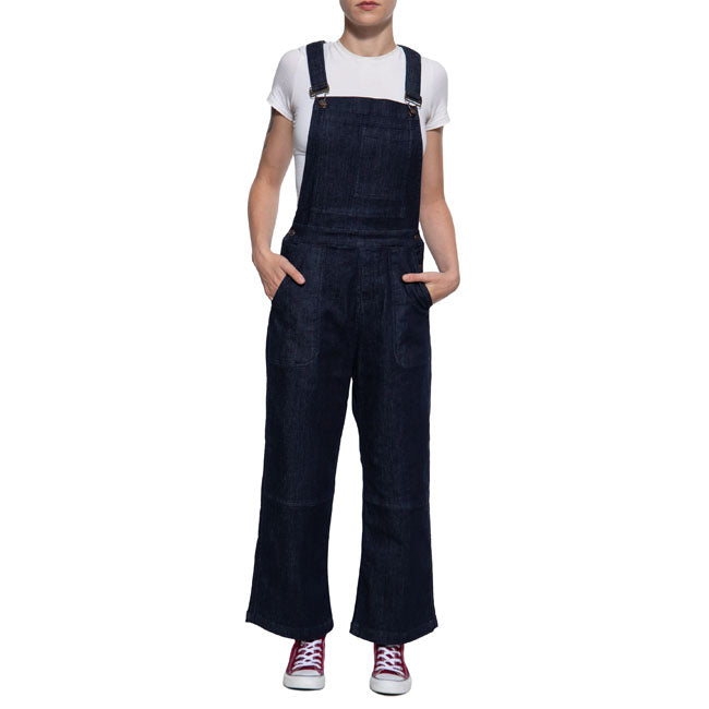 Queen Kerosin bib overall blue