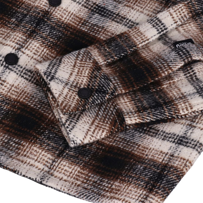 Roeg Blaze Flannel shirt brown