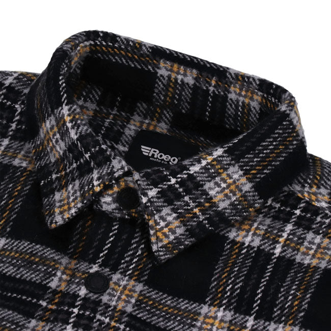 Roeg Blaze Flannel shirt gray