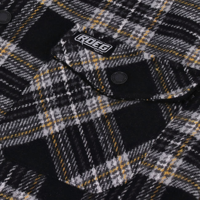 Roeg Blaze Flannel shirt gray