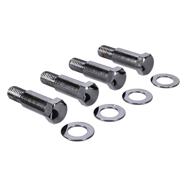 MCS, Softail shock mount kit. Chrome