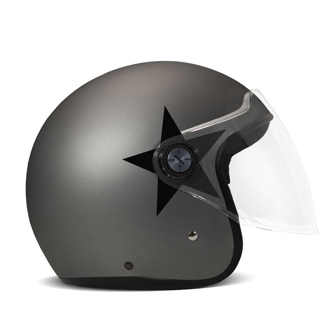 DMD P1 Jet helmet Star Grey