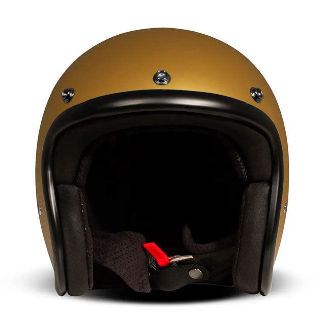 *10 WORKING DAYS EXTRA TRANSIT TIME* DMD Retro helmet Ocra