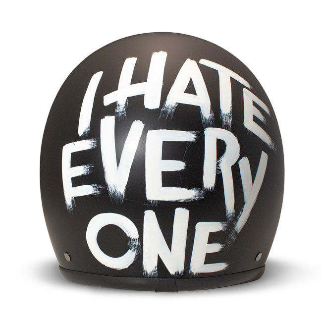 DMD Retro helmet I Hate Everyone
