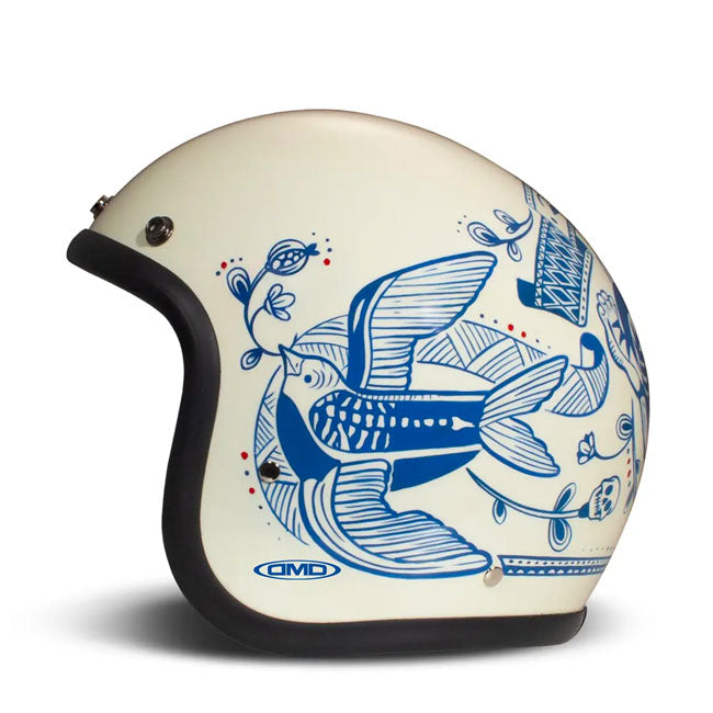 *10 WORKING DAYS EXTRA TRANSIT TIME* DMD Retro helmet Tigre