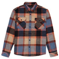 13 1/2 Steel flannel oxblood