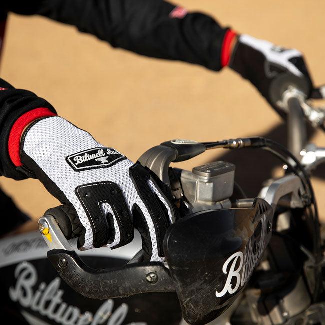 Biltwell Anza gloves white/black
