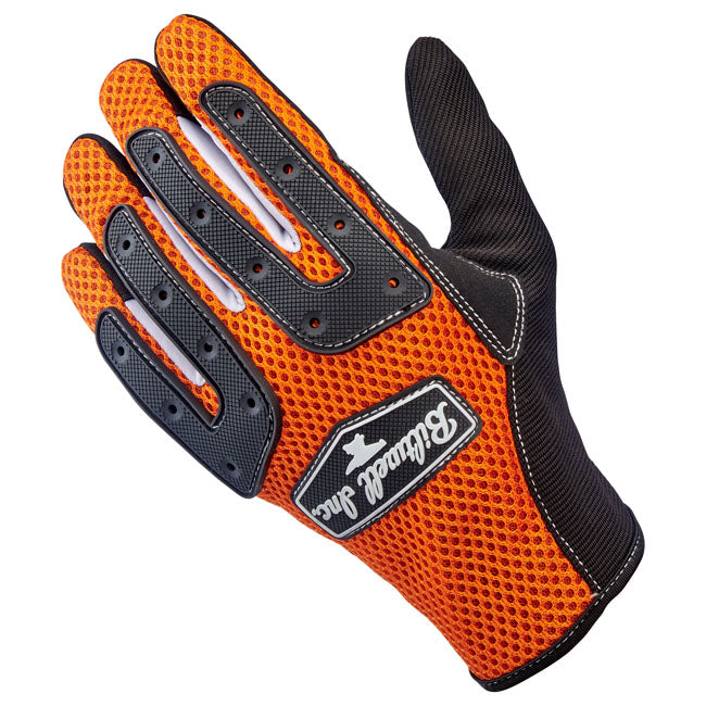 Biltwell Anza gloves orange/black