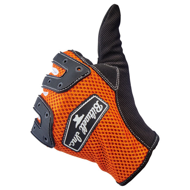 Biltwell Anza gloves orange/black