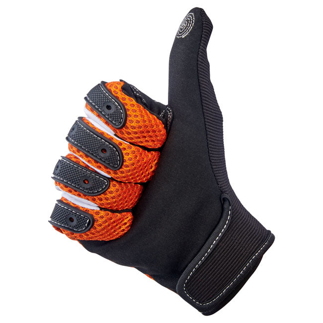 Biltwell Anza gloves orange/black