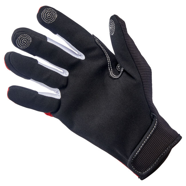 Biltwell Anza gloves red/black