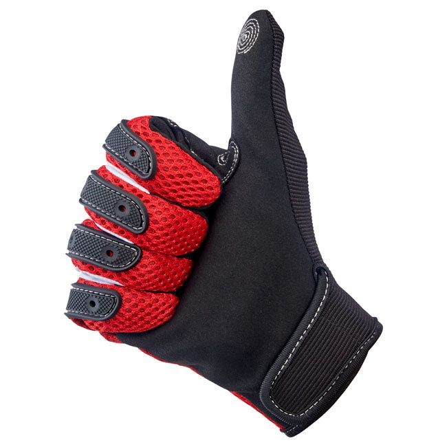 Biltwell Anza gloves red/black