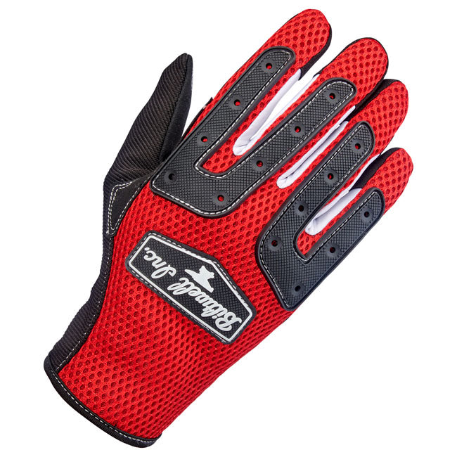 Biltwell Anza gloves red/black