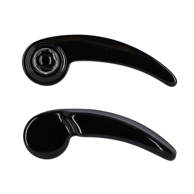 Saddlebag lid lifter set. Black