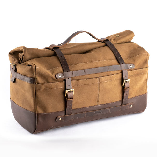 Trip Machine, Outlaw duffle bag. 50 liter. Tobacco Brown