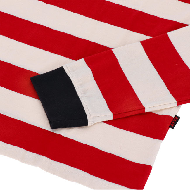 13 1/2 TSR long sleeve red/white