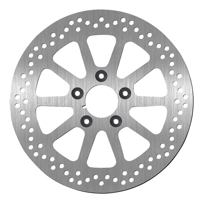 SBS, ''10-Spoke Rigid'' brake rotor 300mm. Front