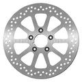 SBS, ''10-Spoke Rigid'' brake rotor 300mm. Rear. 6mm thick