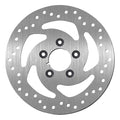 SBS, ''5-Spoke Swept Rigid'' brake rotor 260mm. Rear
