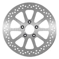 SBS, ''10-Spoke Rigid'' brake rotor 300mm. Rear. 5mm thick