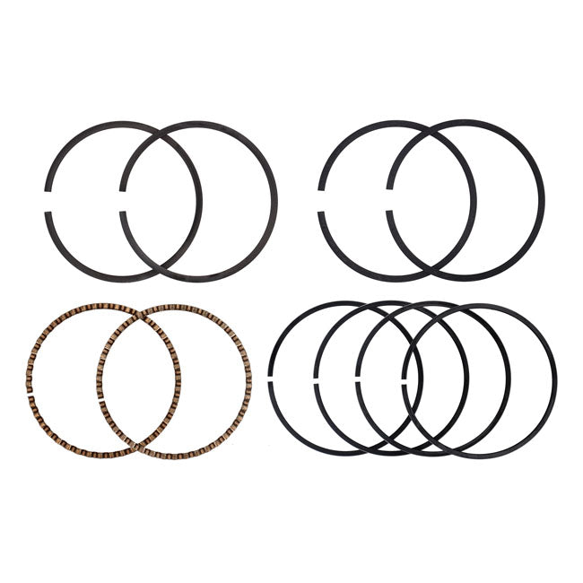 S&S, 5-3/8" bore piston ring set. +.030"