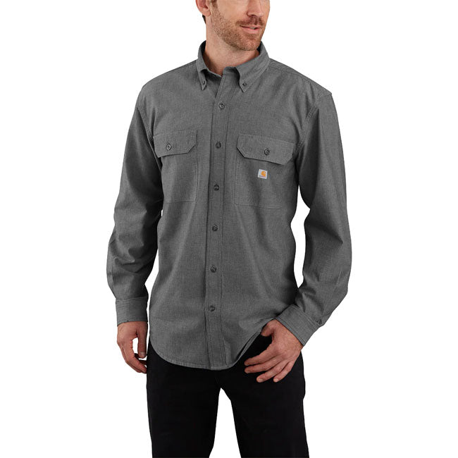 Carhartt Loose Chambray shirt black chambray