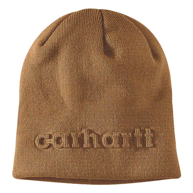Carhartt Knit Embossed beanie carhartt® brown